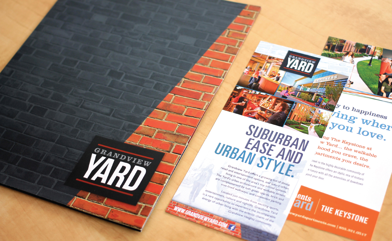 Grandview Yard Folder & Rackcards