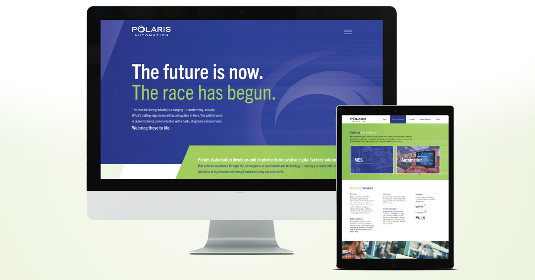 Branding | Website Design | Polaris Automation | Chordata | Peebles Creative Group