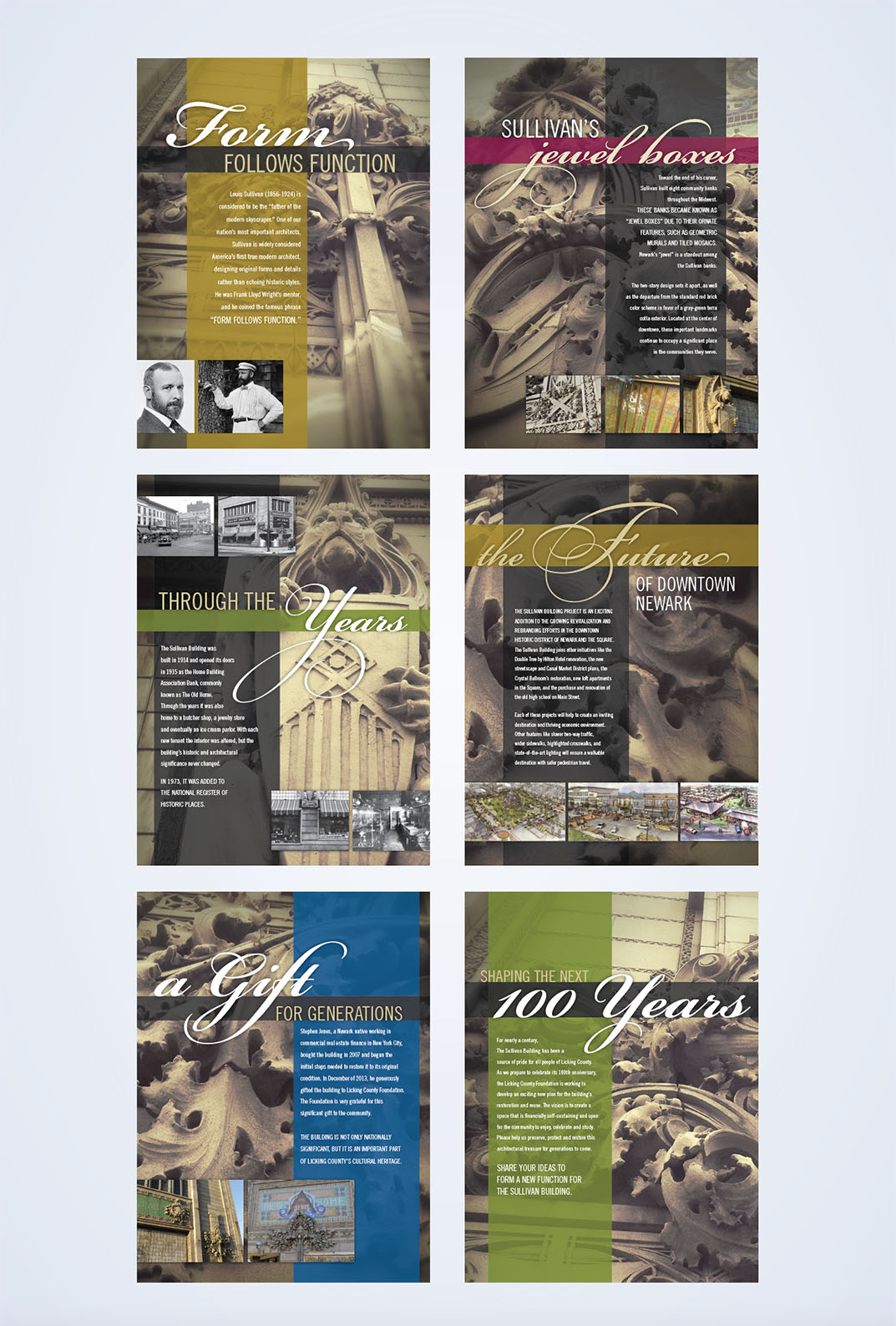 http://Print%20Design%20|%20Newark%20Ohio%20|%20Licking%20County%20Foundation%20|%20Philanthropy%20|%20Peebles%20Creative%20Group%20|%20Branding%20|%20Nonprofit%20|%20Sullivan%20Building%20|%20Louis%20Sullivan%20|%20Restoration%20|%20Historic%20Renovation