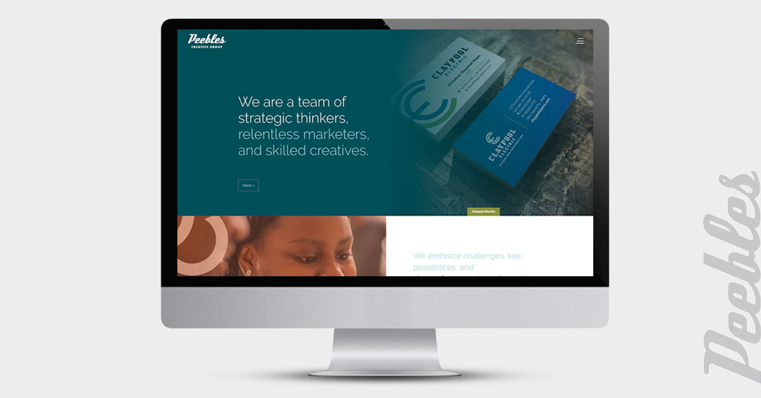 Website Design | Self Promotion | Peebles Creative Group