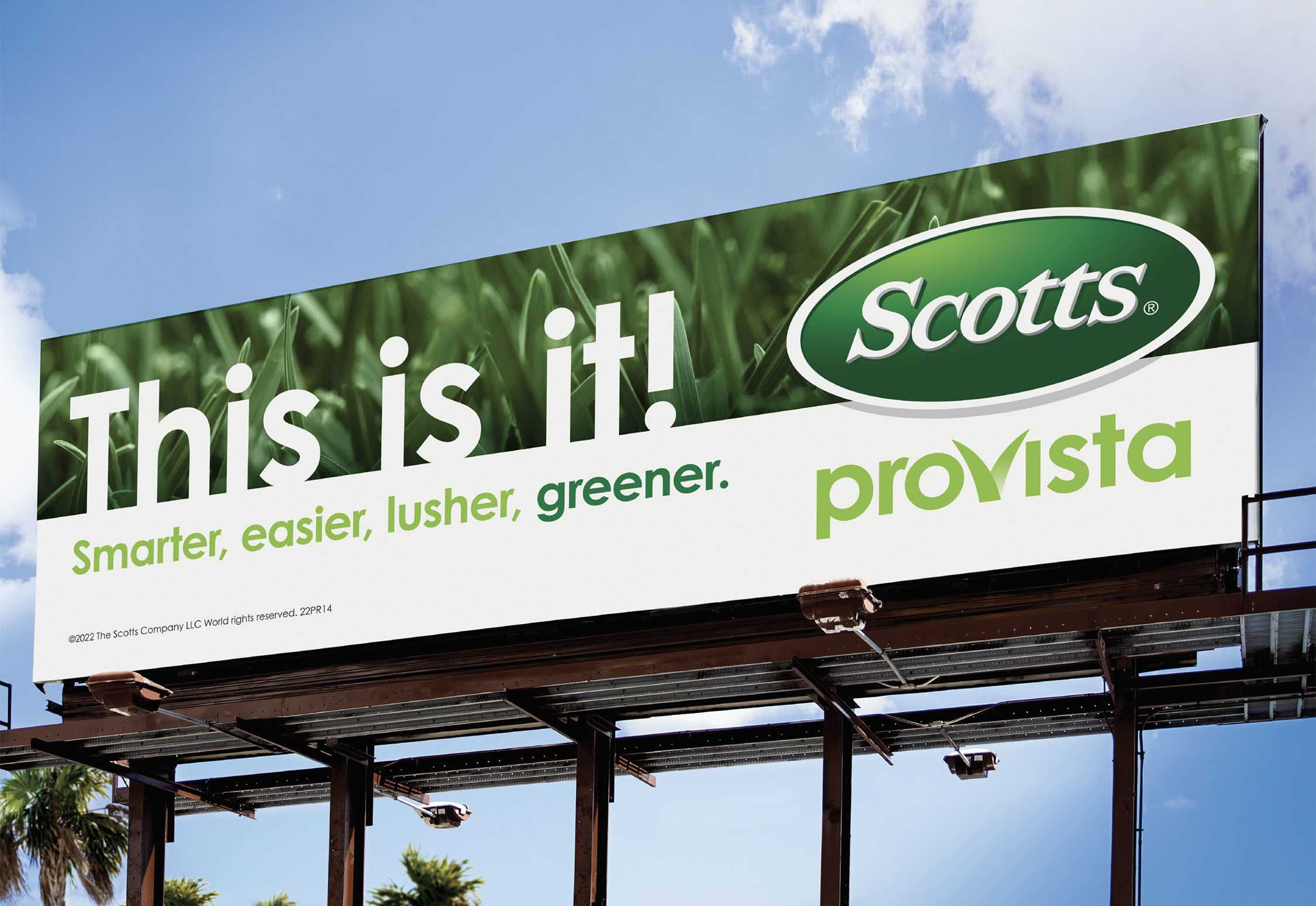 Scotts | MiracleGro | Provista | Grass | Peebles Creative Group | Marketing | Advertising | Branding | Outdoor | Billboard | Growers