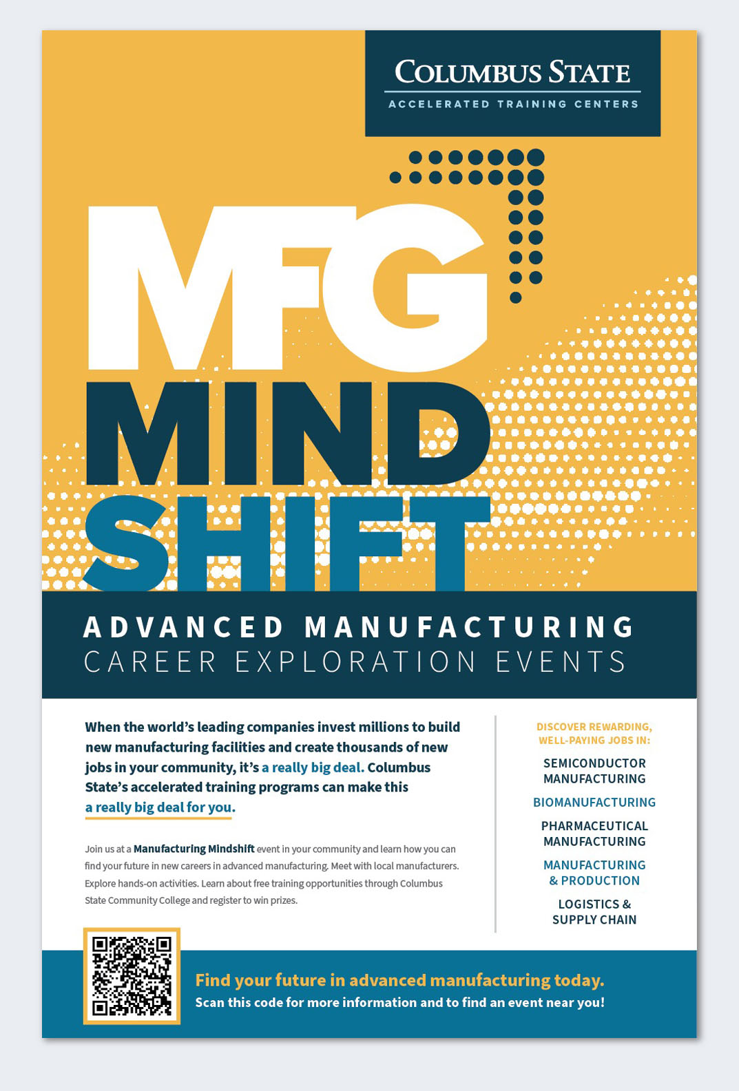 http://Poster%20|%20Columbus%20State%20Community%20College%20|%20Peebles%20Creative%20Group%20|%20Accelerated%20Training%20Centers%20|%20Pharma%20Manufacturing%20|%20Biotech%20|%20Manufacturing%20Mindshift