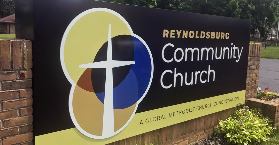 Branding | Christian | Faith Based | Logo Design | Reynoldsburg United Methodist Church | Reynoldsburg Community Church | Global Methodist Church | Peebles Creative Group