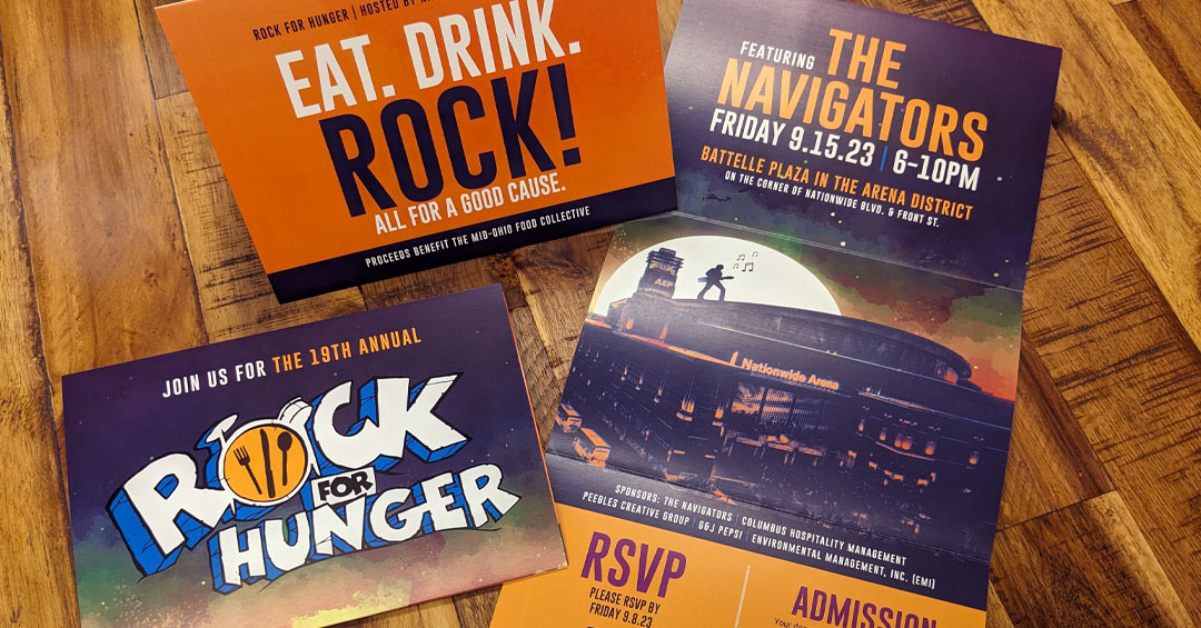 Nationwide Realty Investors | Rock for Hunger | Peebles Creative Group