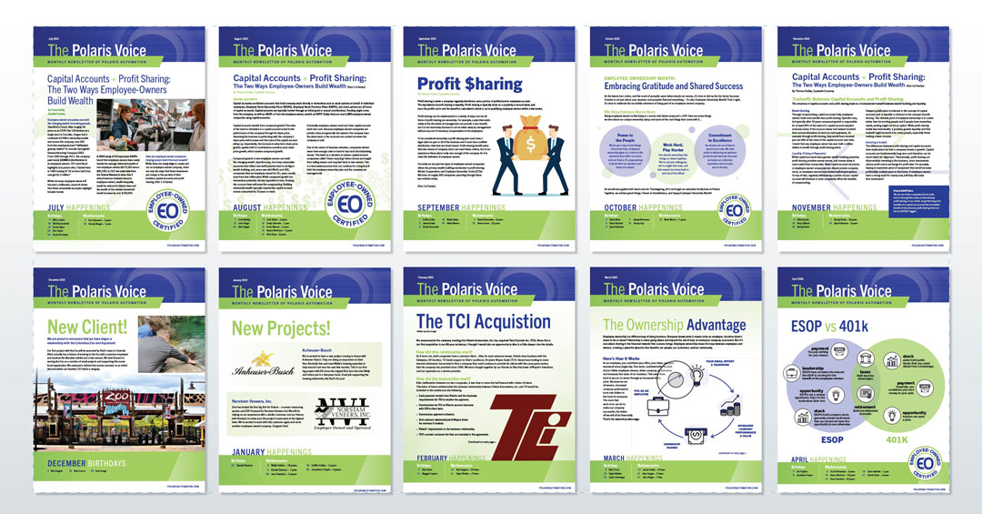 Polaris Automation | Peebles Creative Group | Newsletter | Enews