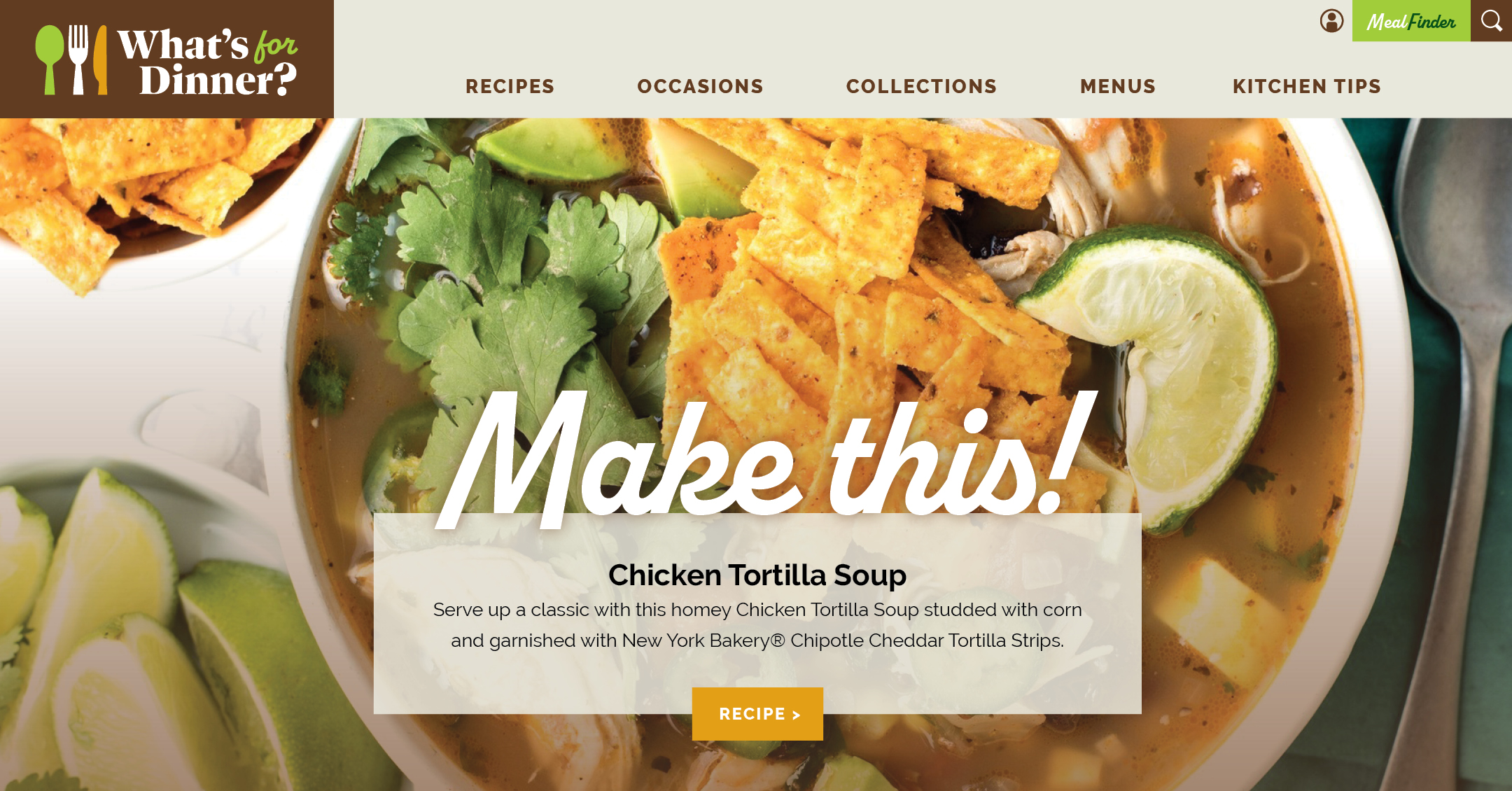 Peebles Creative Group | Mobilize Cloud | T. Marzetti | What's for Dinner?