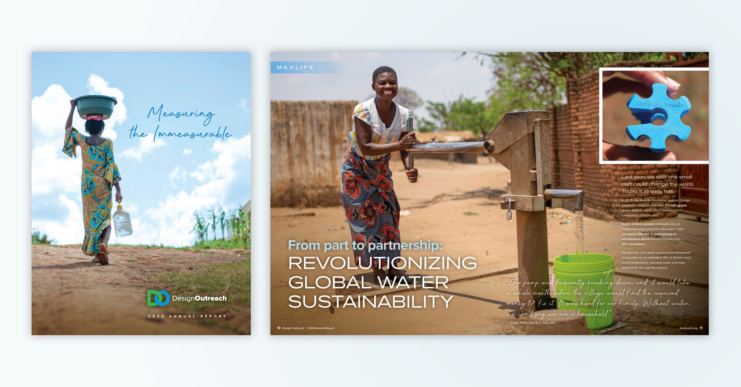 Peebles Creative Group | Design Outreach | Annual Report