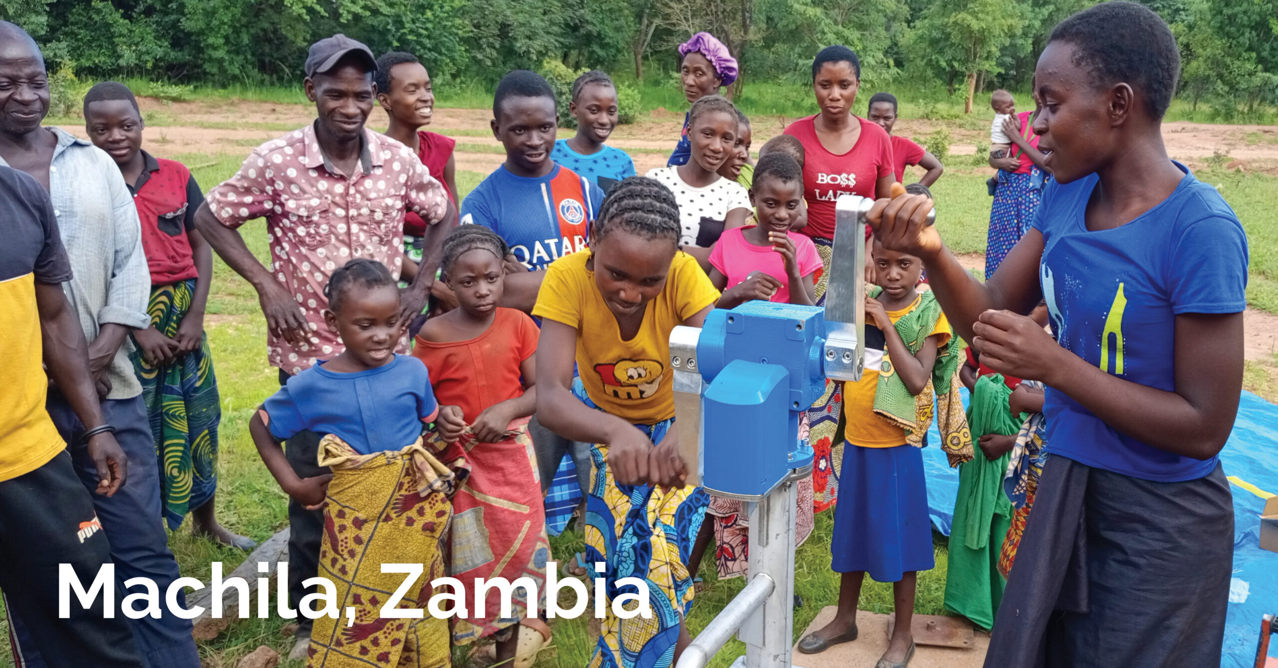 Peebles Creative Group | Design Outreach | LifePump Champion | Machila Zambia