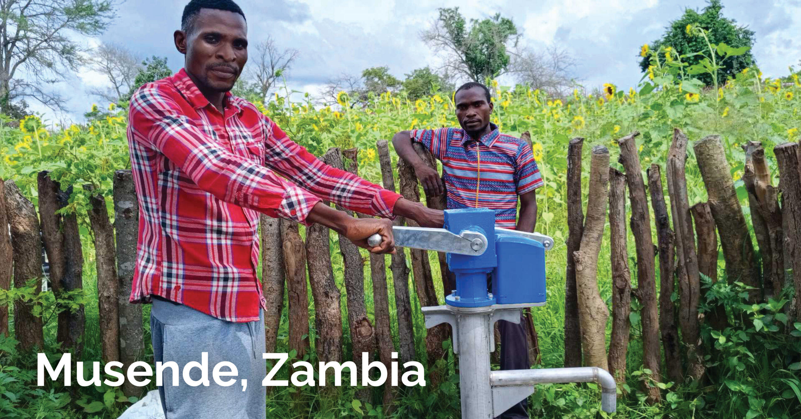 Peebles Creative Group | Design Outreach | LifePump Champion | Musende Zambia