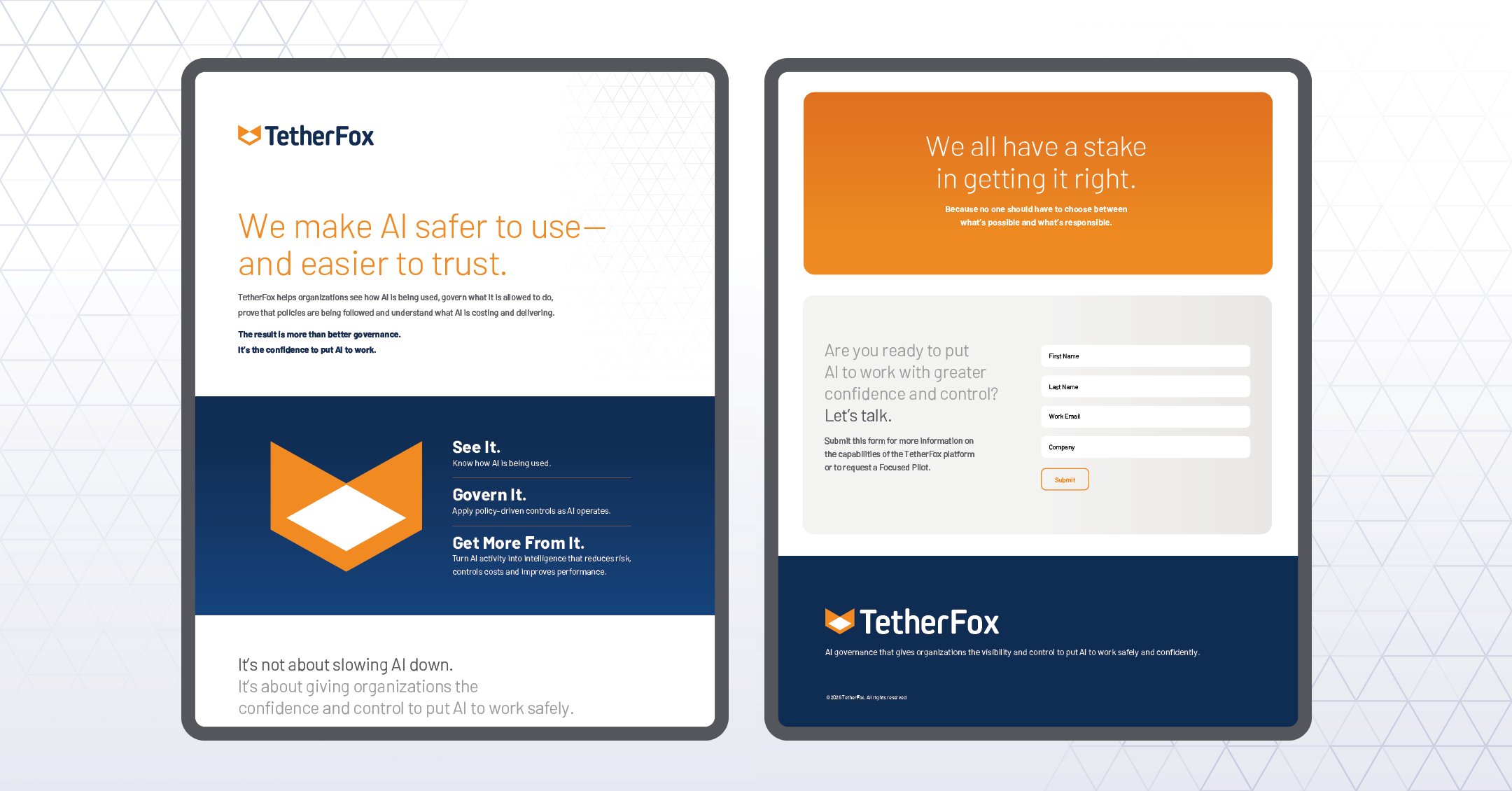 Peebles Creative Group | TetherFox | AI